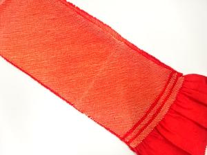 正絹　振袖用　絞り帯揚げ